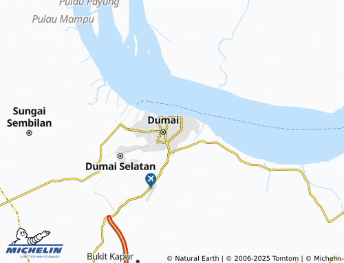MICHELIN Teluk Binjai map - ViaMichelin