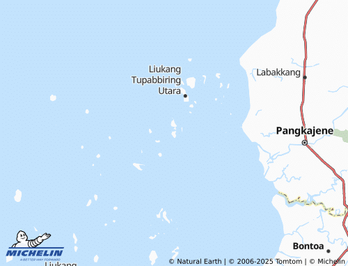 MICHELIN Mattiro Labangeng map - ViaMichelin