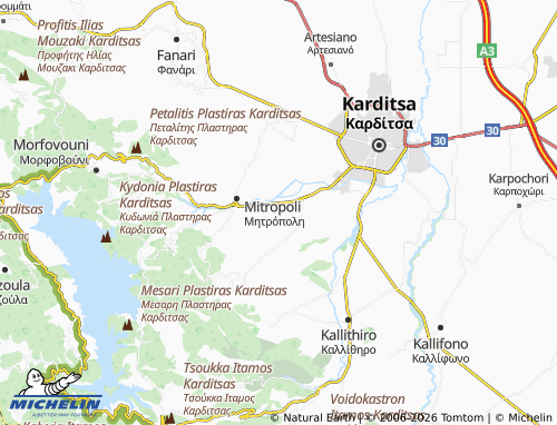 Mapa MICHELIN Georgiko - ViaMichelin