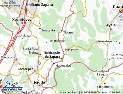 Mappa MICHELIN Bonifacio García - ViaMichelin