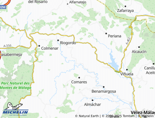 MICHELIN Monte de los Frailes map - ViaMichelin