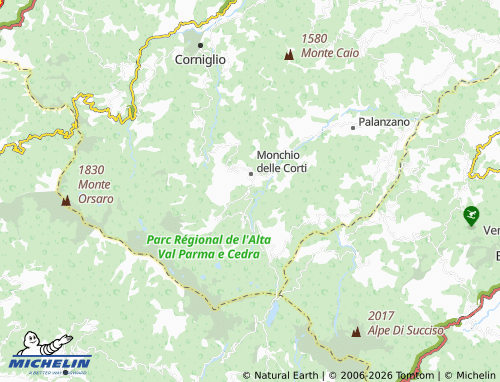 Mappa MICHELIN Trincera - ViaMichelin