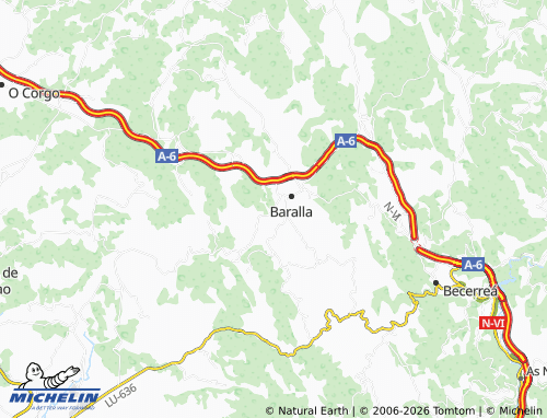 Carte MICHELIN Santo Estevo - ViaMichelin