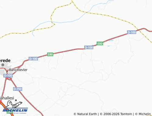 MICHELIN-Landkarte Ulaşlar - ViaMichelin