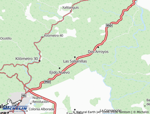 Mappa MICHELIN Las Sabanillas - ViaMichelin