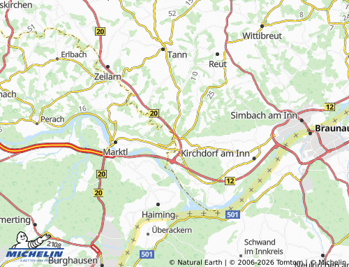 MICHELIN Untertürken map - ViaMichelin