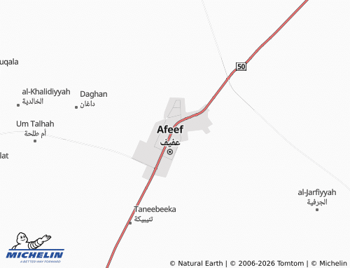 MICHELIN King Faisal map - ViaMichelin