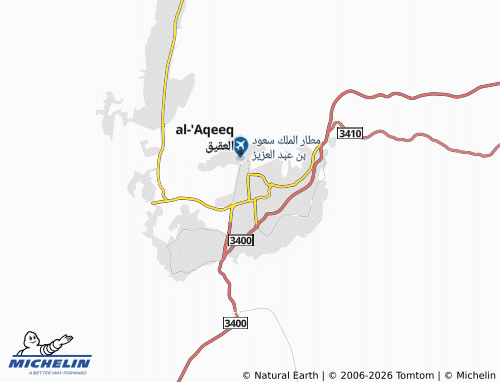 MICHELIN-Landkarte al-Sanaq - ViaMichelin