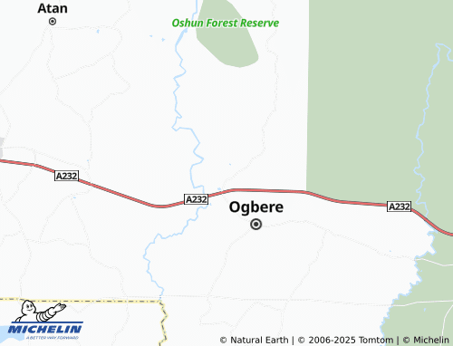 MICHELIN Oko-Eko map - ViaMichelin