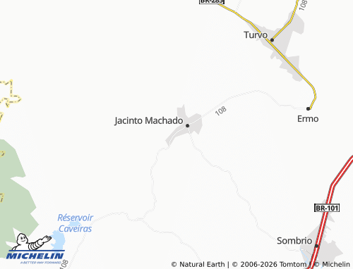 Mapa MICHELIN Gávea - ViaMichelin