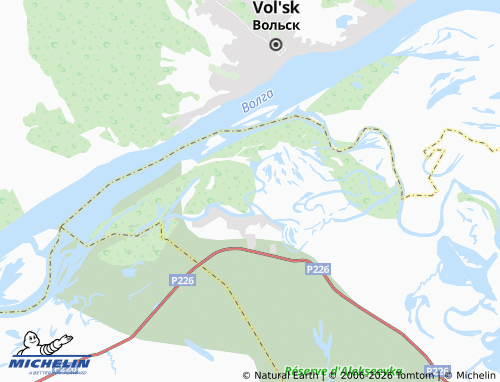 MICHELIN-Landkarte Bitelyak - ViaMichelin