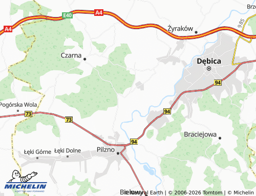 MICHELIN Chotowa map - ViaMichelin