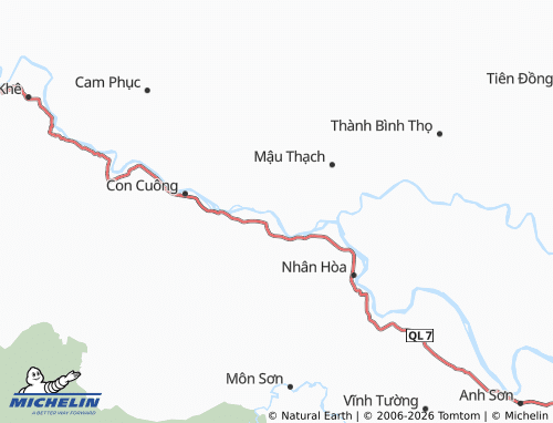 Mapa MICHELIN Tam Sơn - ViaMichelin