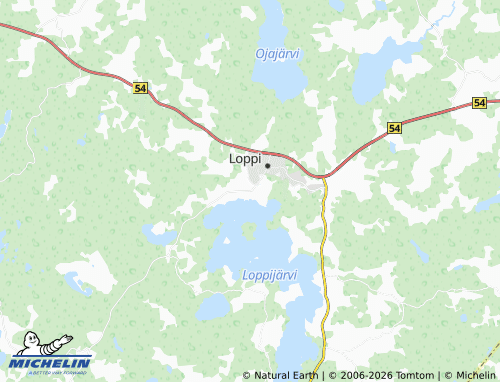 MICHELIN-Landkarte Ättys - ViaMichelin