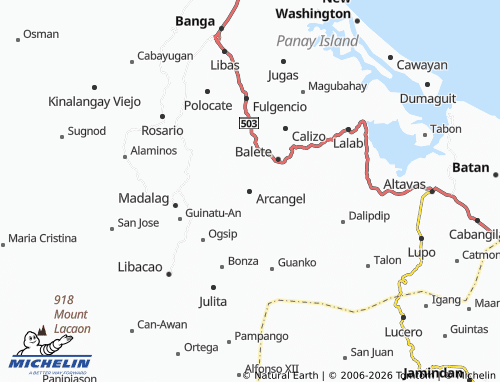 MICHELIN Arcangel map - ViaMichelin