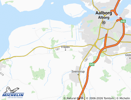 Mapa MICHELIN Frejlev - ViaMichelin
