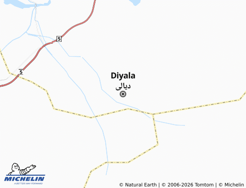 Carte MICHELIN Diyala - ViaMichelin