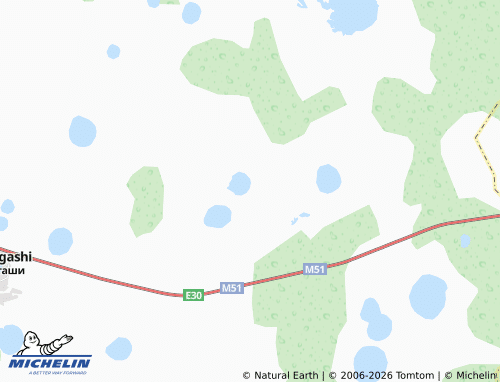 MICHELIN-Landkarte Morevskoye - ViaMichelin