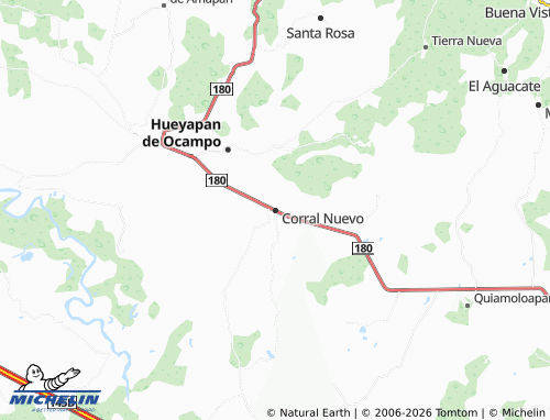 Mapa MICHELIN Corral Nuevo - ViaMichelin