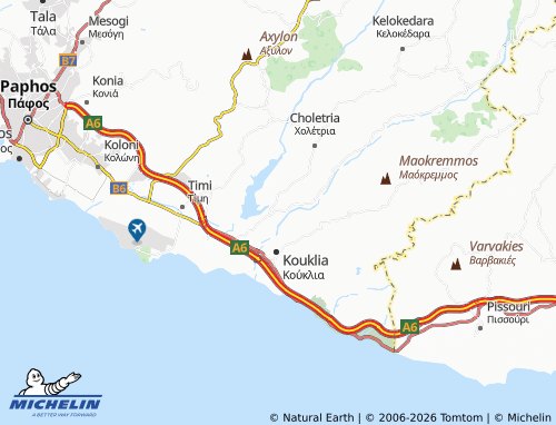 Mapa MICHELIN Nikokleia - ViaMichelin