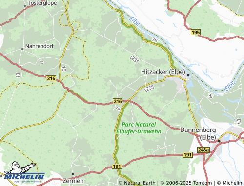 MICHELIN Bredenbock map - ViaMichelin