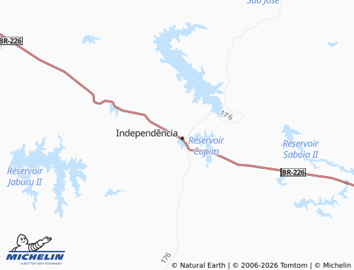 Mapa MICHELIN Boa Esperança - ViaMichelin