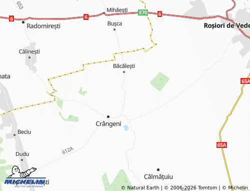 MICHELIN Ionașcu map - ViaMichelin