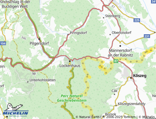 MICHELIN Hammerteich map - ViaMichelin