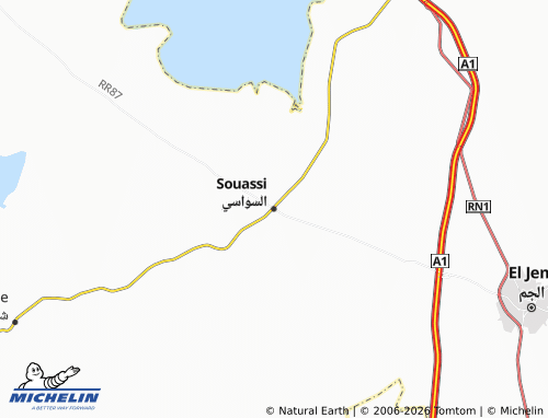 Carte MICHELIN Essouassi - ViaMichelin