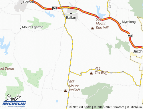 MICHELIN Fiskville map - ViaMichelin