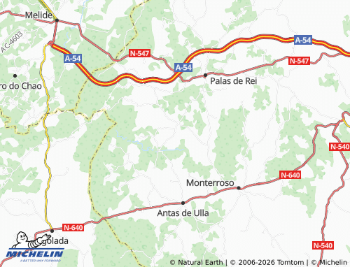 MICHELIN-Landkarte Coence - ViaMichelin