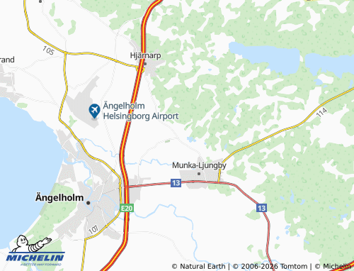 Carte MICHELIN Tåstarp - ViaMichelin