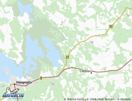 Mappa MICHELIN Saunja - ViaMichelin