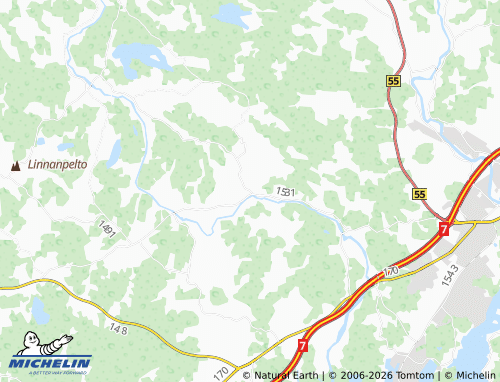 Kaart MICHELIN Hinthaara - ViaMichelin