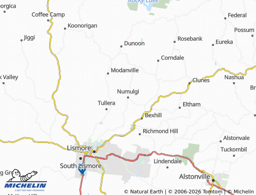 Mapa MICHELIN Numulgi - ViaMichelin