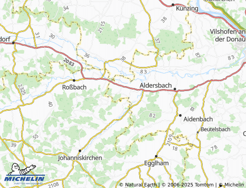 MICHELIN-Landkarte Haidach - ViaMichelin
