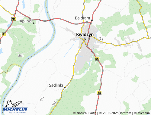 MICHELIN Rozpędziny map - ViaMichelin