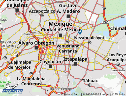 Mapa MICHELIN Viaducto Piedad - ViaMichelin
