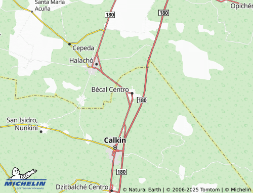 MICHELIN La Estación map - ViaMichelin