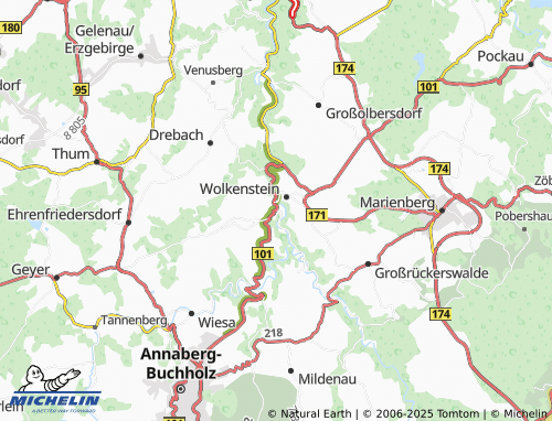 MICHELIN Schönbrunn map - ViaMichelin