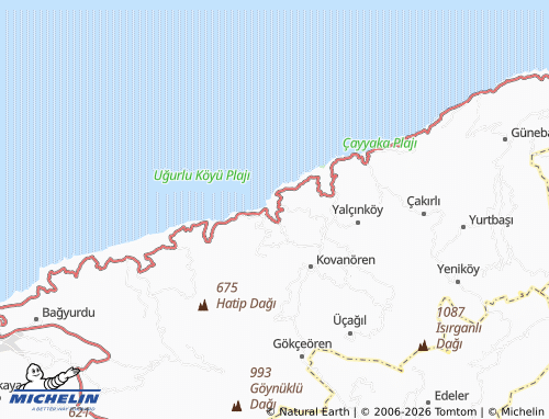 Mappa MICHELIN Uğurlu - ViaMichelin