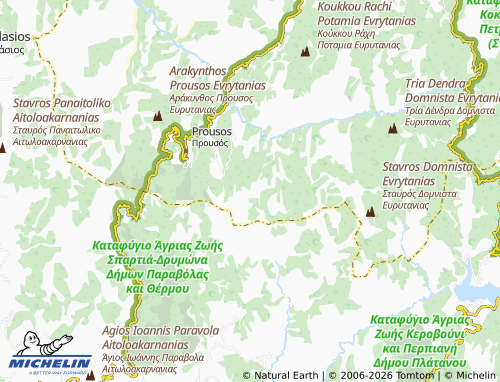 MICHELIN Goyrnes map - ViaMichelin