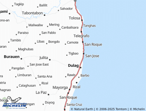 MICHELIN Romualdez map - ViaMichelin