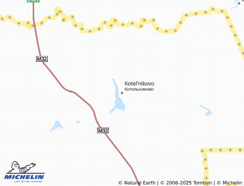 MICHELIN Kotel'nikovo map - ViaMichelin
