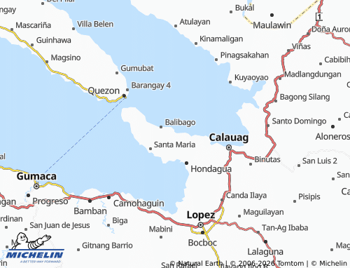 MICHELIN Dominlog map - ViaMichelin