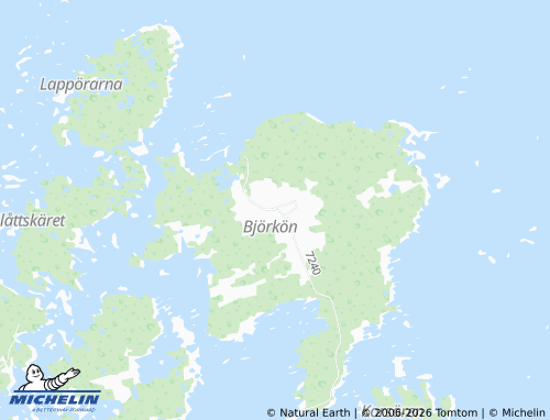 Kaart MICHELIN Björköby - ViaMichelin