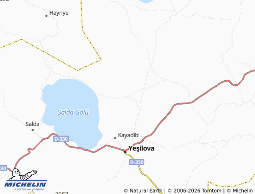 Kaart MICHELIN Işıklar - ViaMichelin