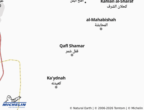 MICHELIN-Landkarte Qafl Shamar - ViaMichelin