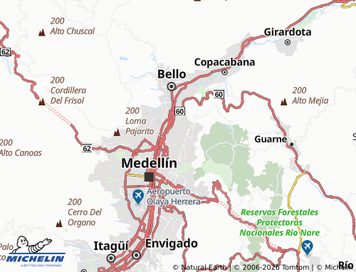 Carte MICHELIN Villa Guadalupe - ViaMichelin