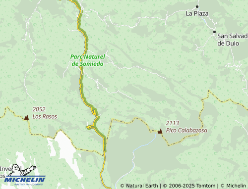 MICHELIN Valle de Lago map - ViaMichelin